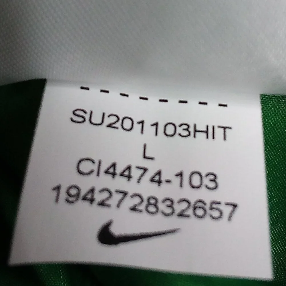 NWT Nike Oregon Ducks 1/2 Zip Windbreaker Jacket Pullover